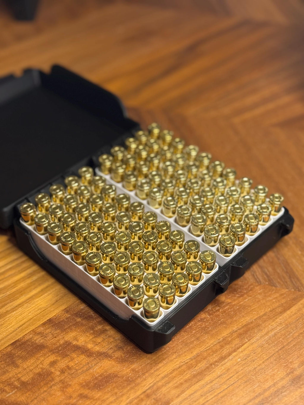 9mm ammo box, 100 round Snaplock case - photo 9