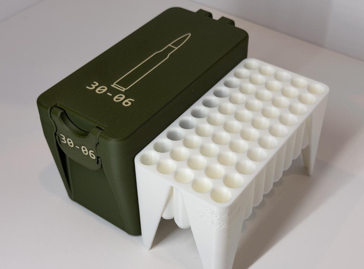 30-06 Ammo Box – 50 Round Capacity | BoxLoc Modular Storage Case