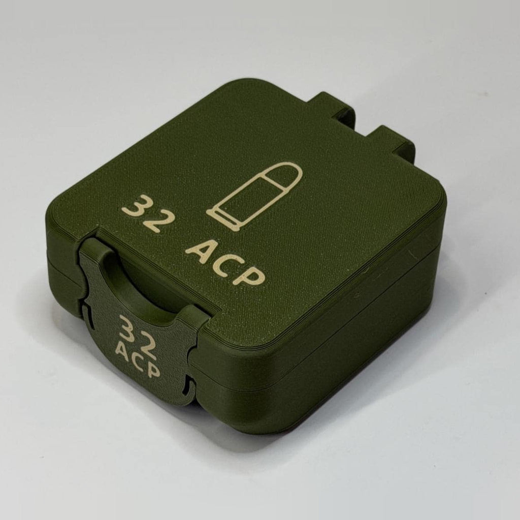 32 ACP ammo box, 25 round BoxLoc case