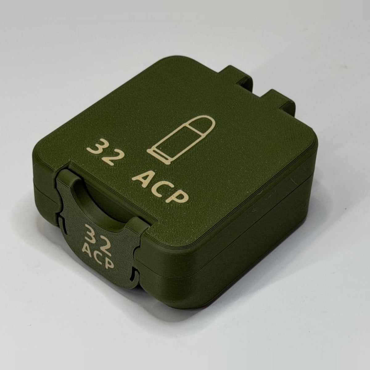 32 ACP ammo box, 25 round BoxLoc case