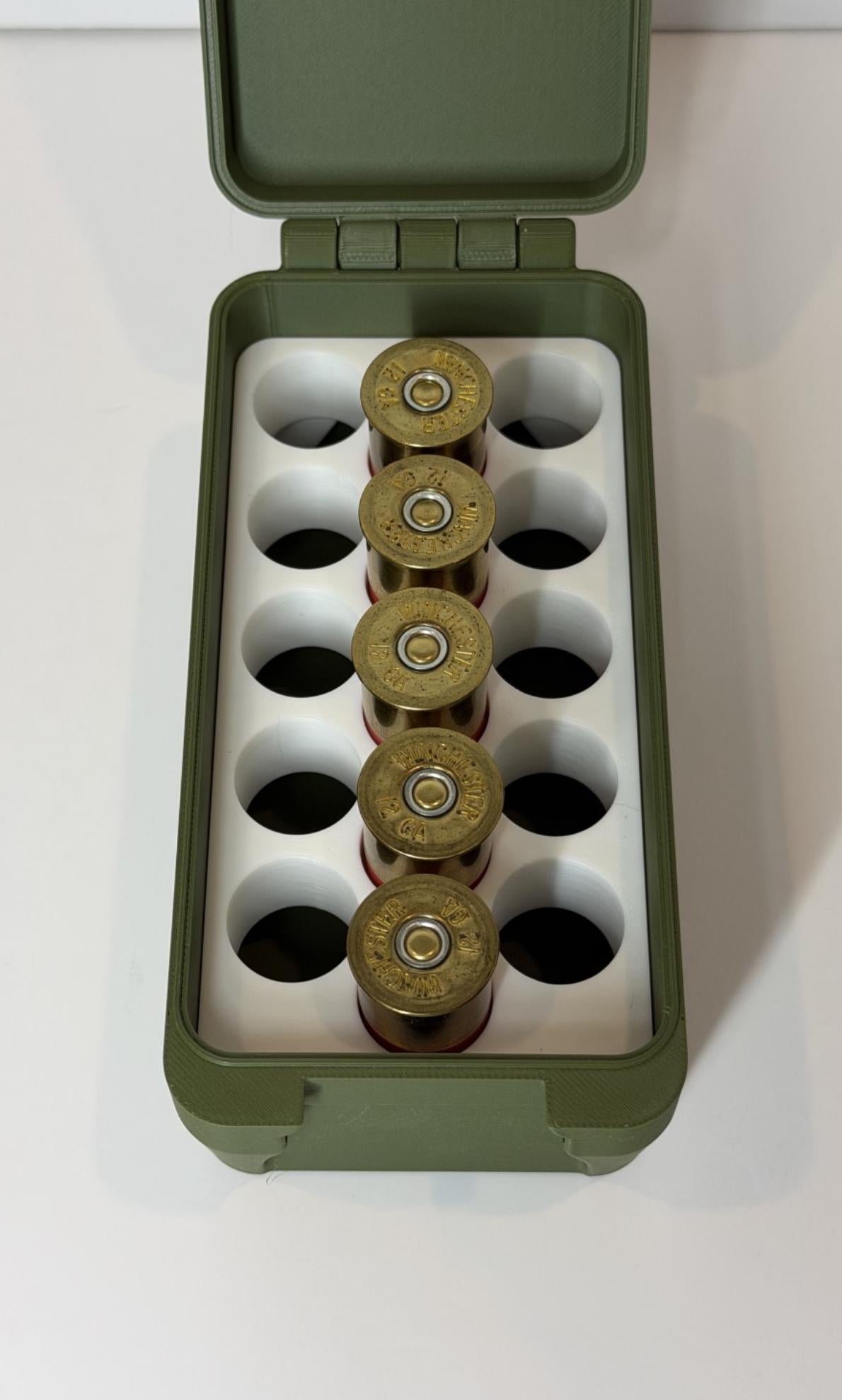 12/16/20 Gauge shotgun shell box, 15 shell BoxLoc case - photo 7