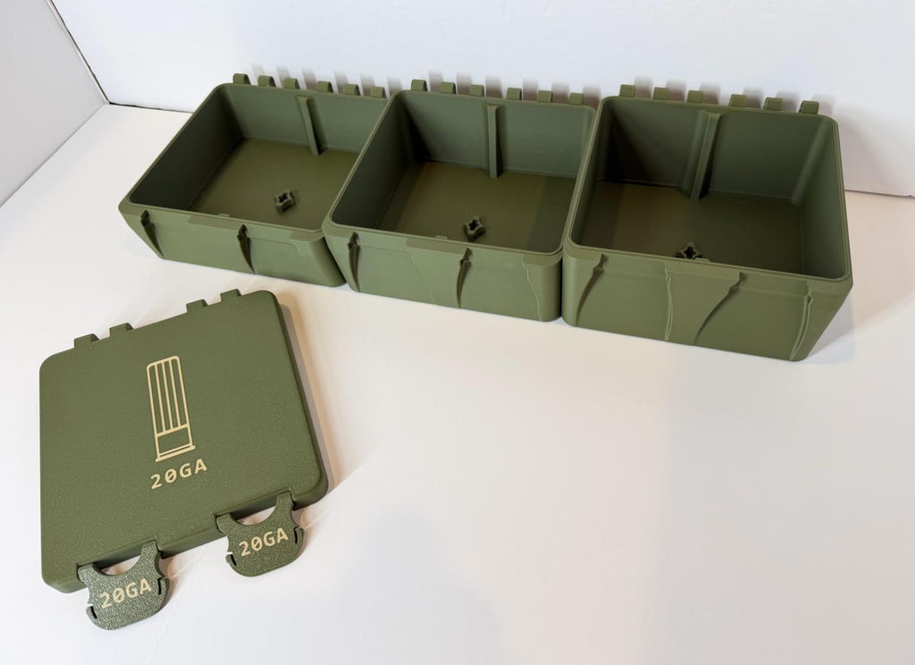 12/16/20 Gauge shotgun shell box, 30 shell BoxLoc case - photo 5