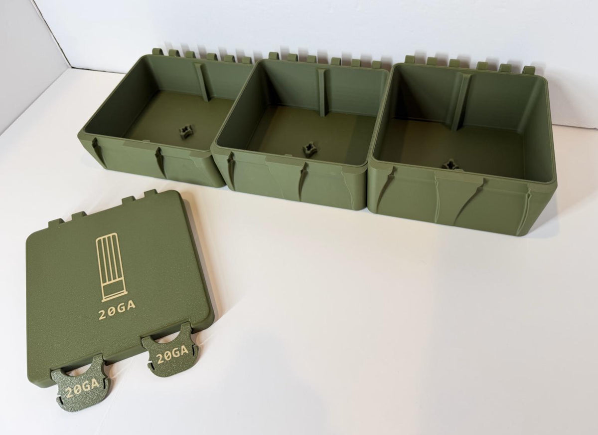 12/16/20 Gauge shotgun shell box, 30 shell BoxLoc case - photo 5