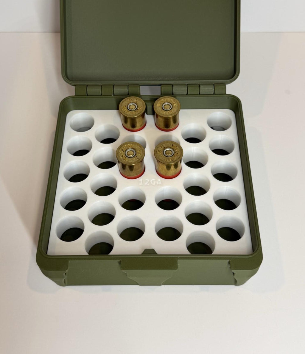 12/16/20 Gauge shotgun shell box, 30 shell BoxLoc case - photo 2