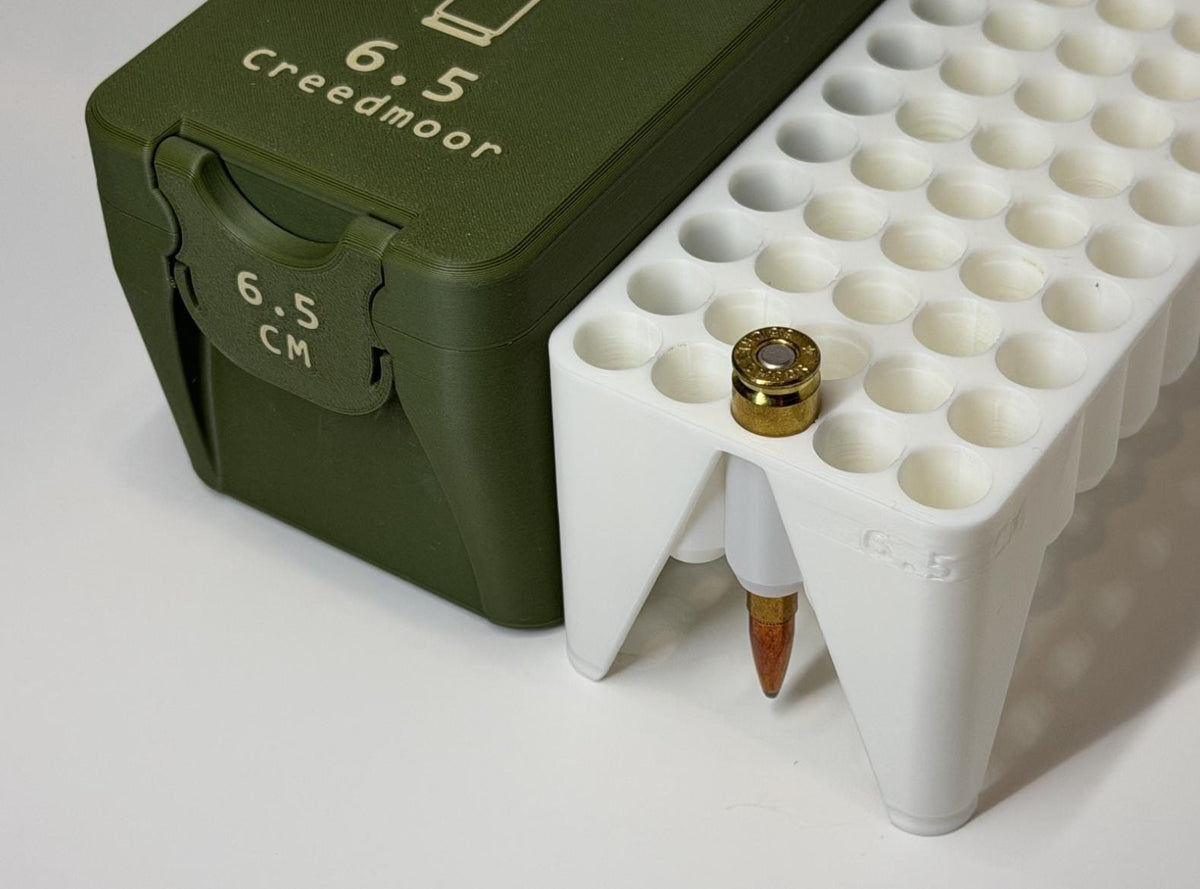 6/6.5/22 Creedmoor ammo box, 50 round BoxLoc case - photo 5