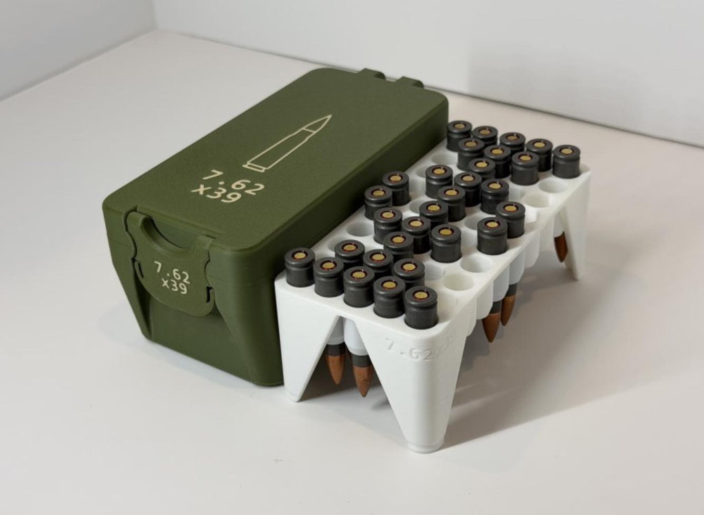 7.62x39 ammo box, 50 round BoxLoc case - photo 2