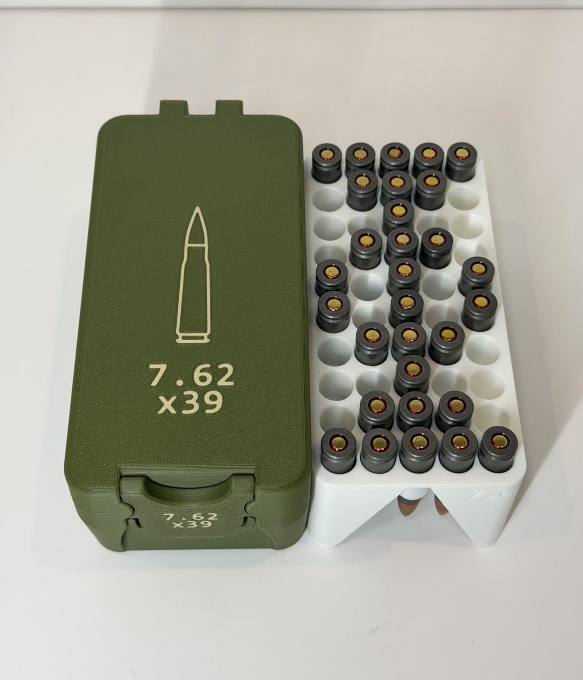 7.62x39 ammo box, 50 round BoxLoc case - photo 5