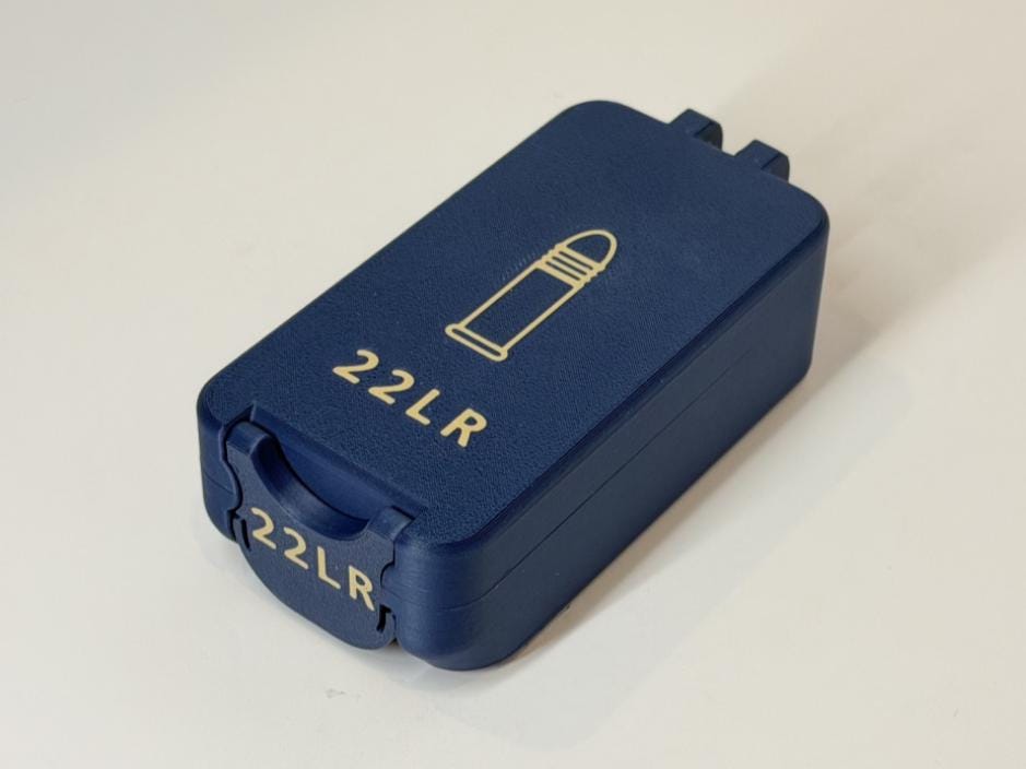 22 LR ammo box, 50/60/78 round BoxLoc case - photo 9