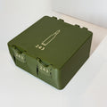 243 Winchester ammo box, 100 round BoxLoc case