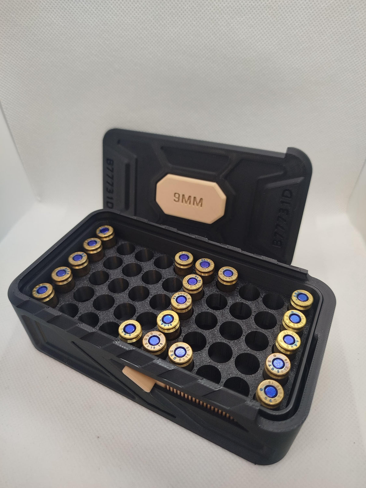9mm ammo box, 50 round classic case - photo 2