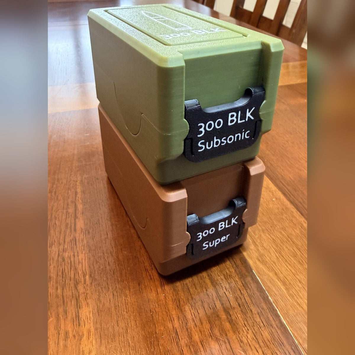 223/5.56/300 Blackout ammo box, 50 round Snaplock case