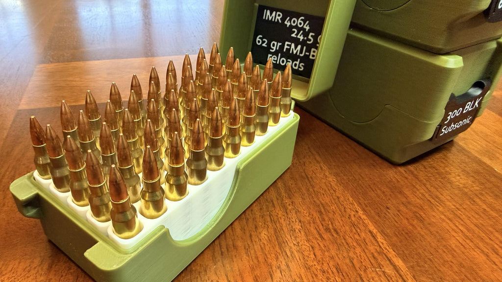 223/5.56/300 Blackout ammo box, 50 round Snaplock case - photo 2
