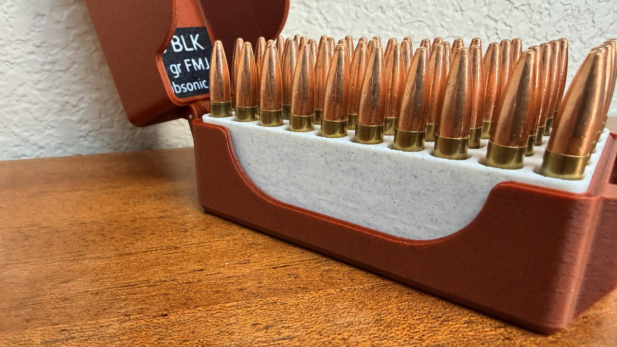 223/5.56/300 Blackout ammo box, 50 round Snaplock case - photo 9