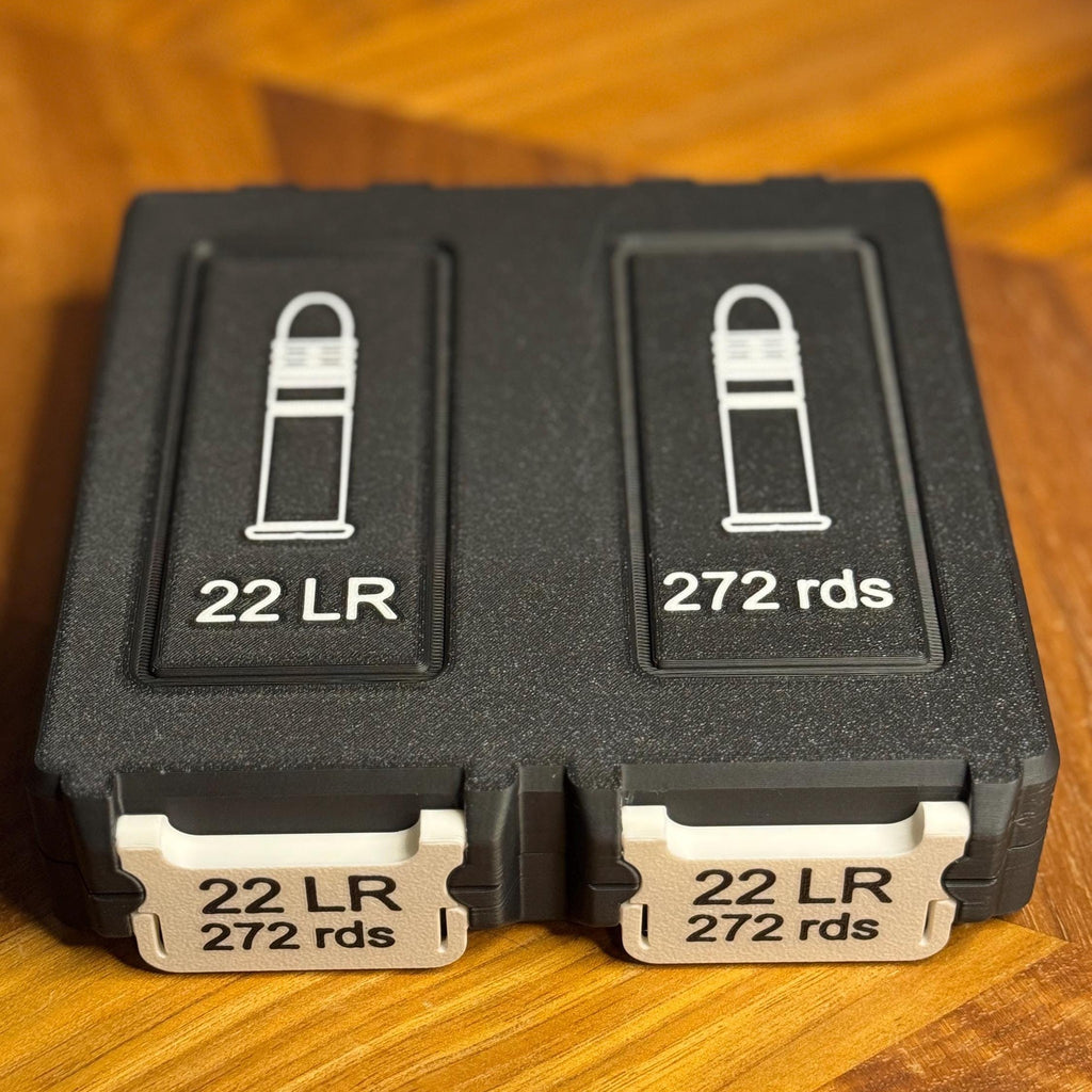 22 LR ammo box, 272 round Snaplock case