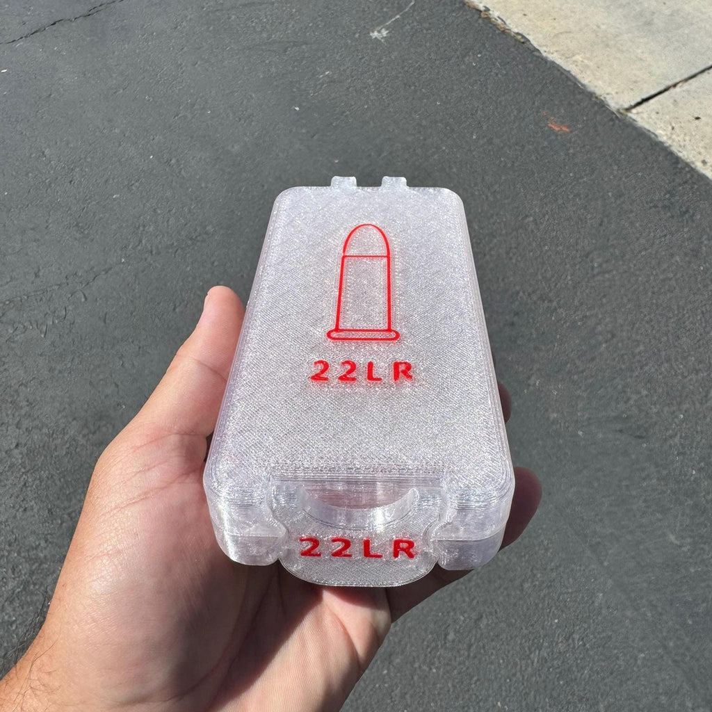 22 LR ammo box, 120/112/105 round BoxLoc case