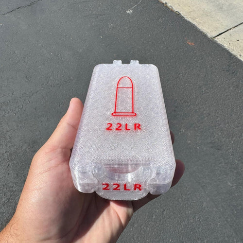 22 LR ammo box, 120/112/105 round BoxLoc case