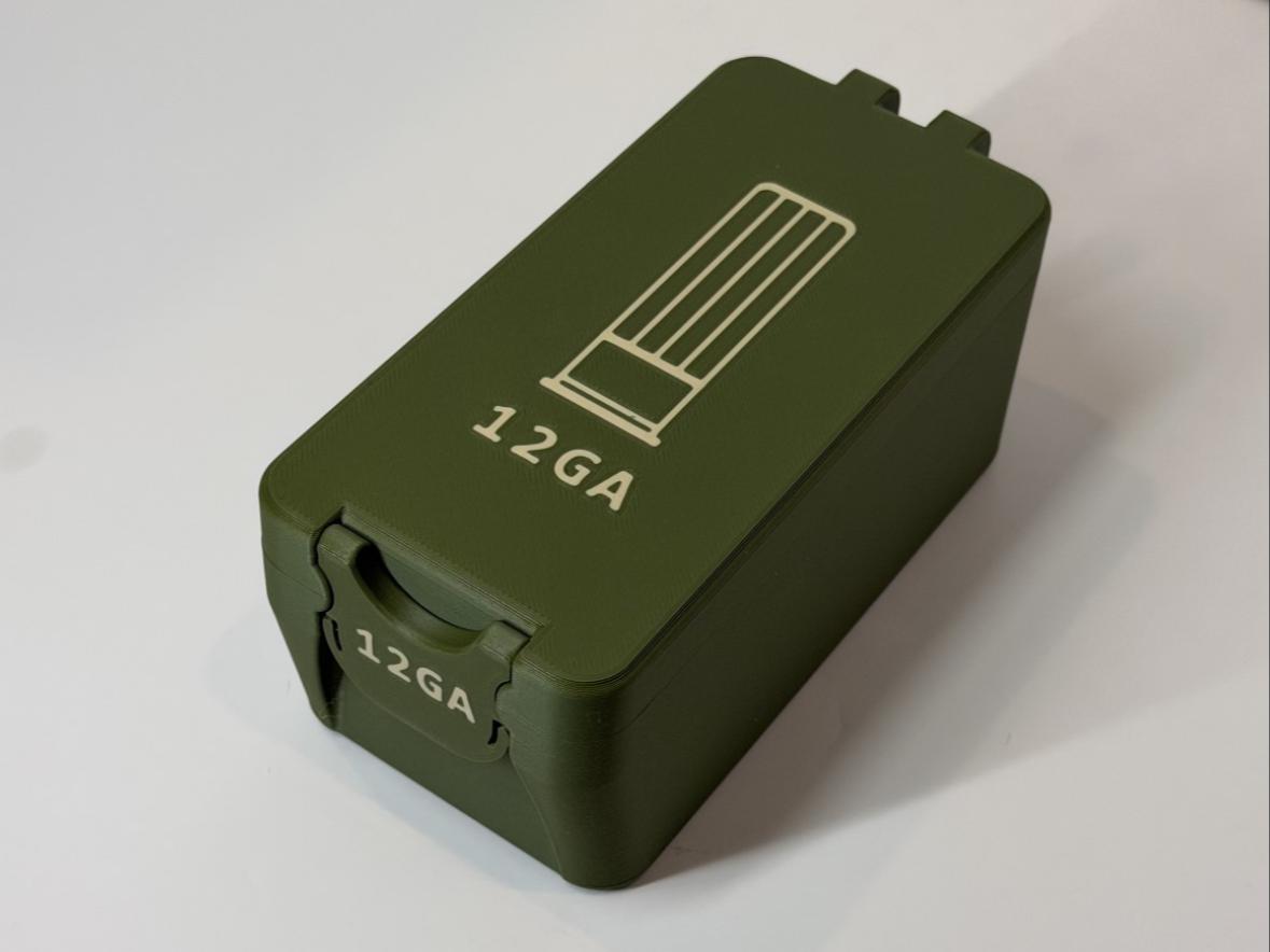 12/16/20 Gauge shotgun shell box, 15 shell BoxLoc case - photo 6