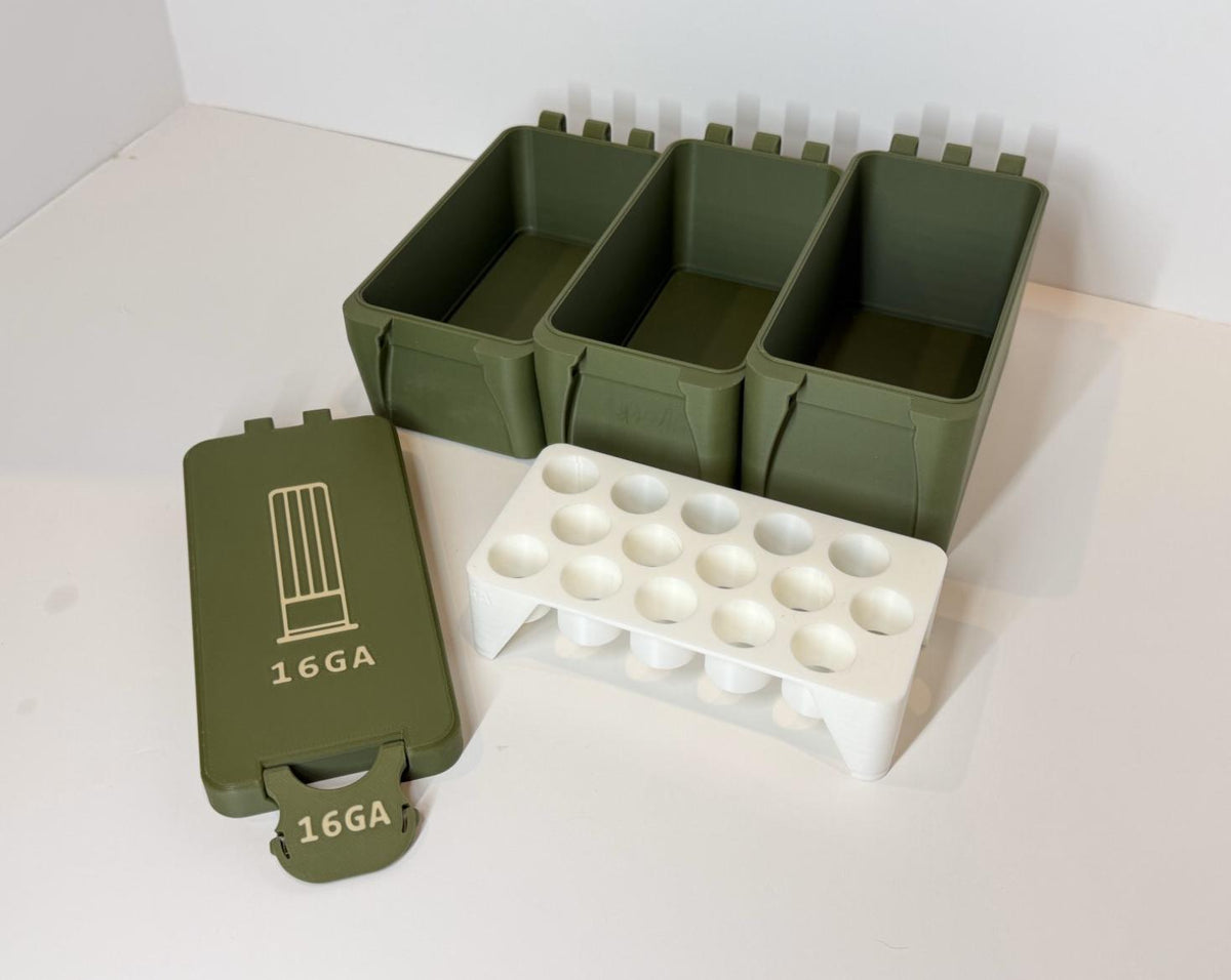 12/16/20 Gauge shotgun shell box, 15 shell BoxLoc case - photo 14