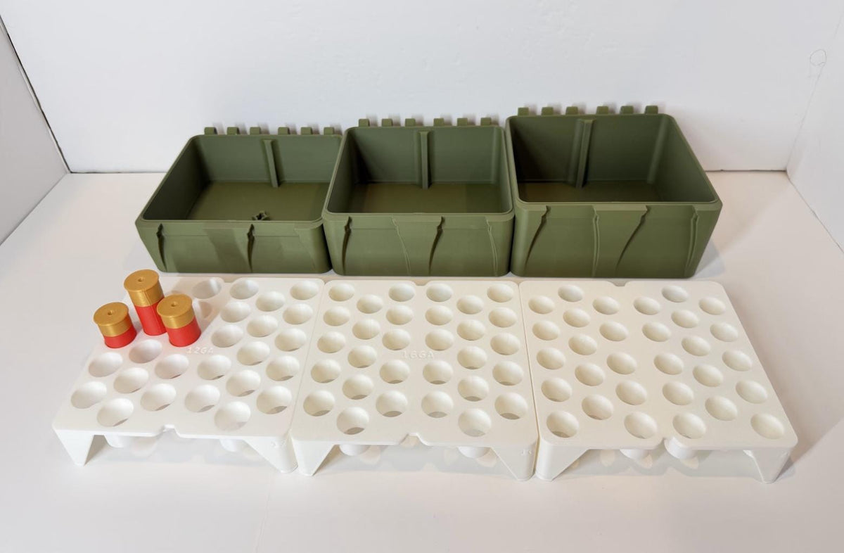 12/16/20 Gauge shotgun shell box, 30 shell BoxLoc case - photo 4