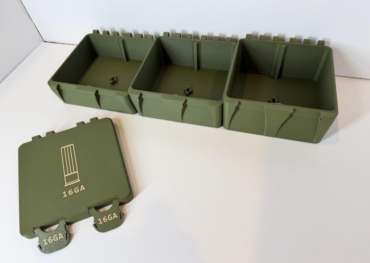 12/16/20 Gauge shotgun shell box, 30 shell BoxLoc case - photo 6