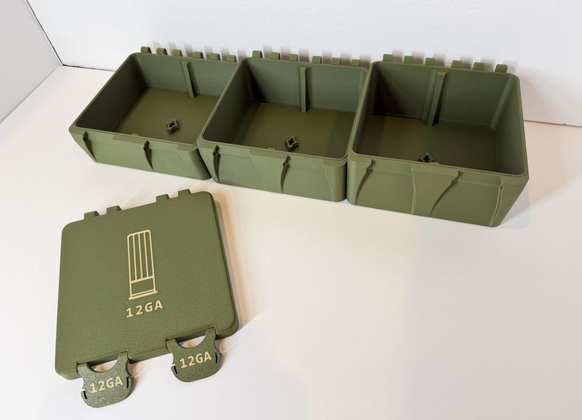 12/16/20 Gauge shotgun shell box, 30 shell BoxLoc case - photo 7