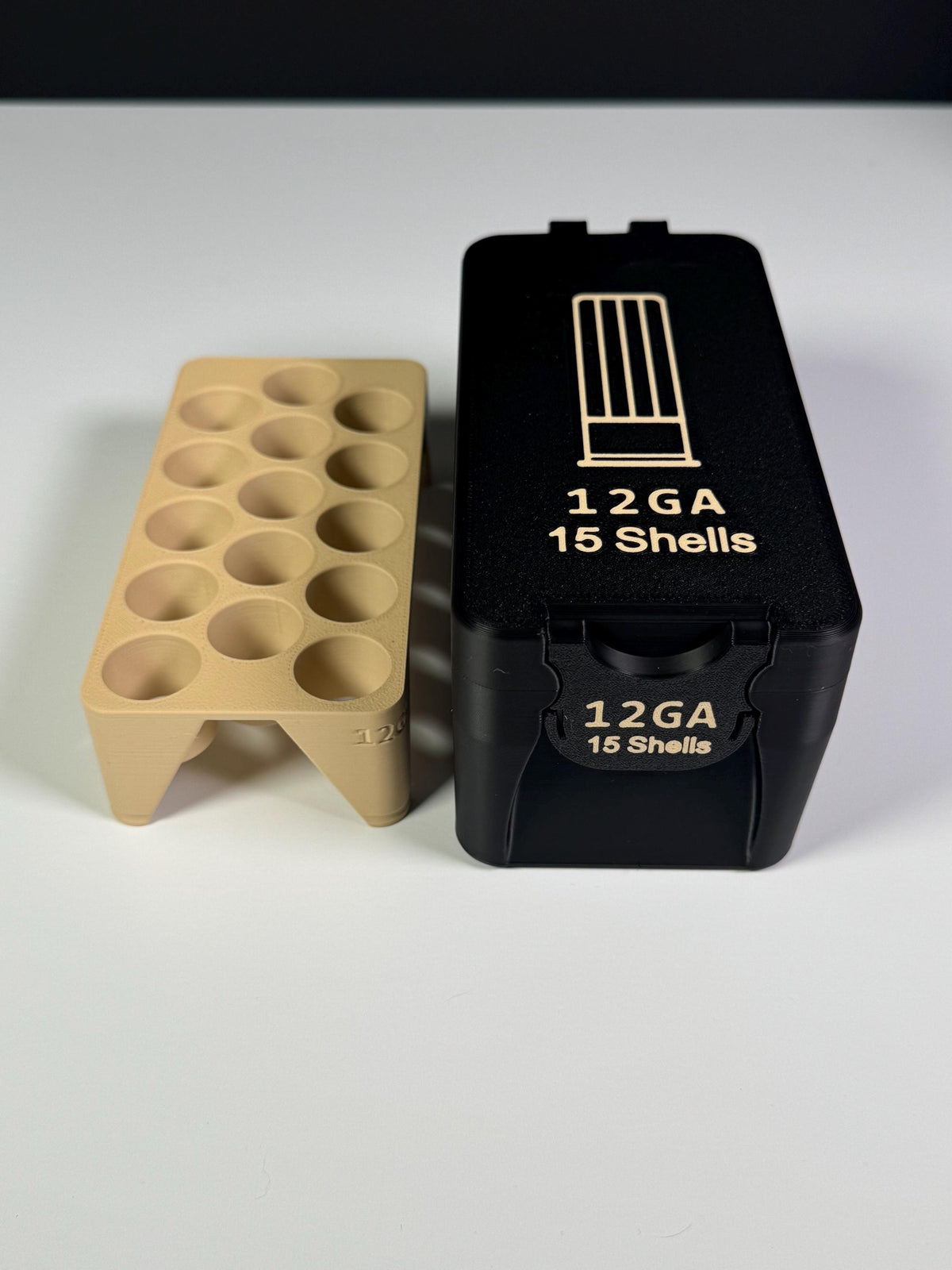 12/16/20 Gauge shotgun shell box, 15 shell BoxLoc case - photo 3