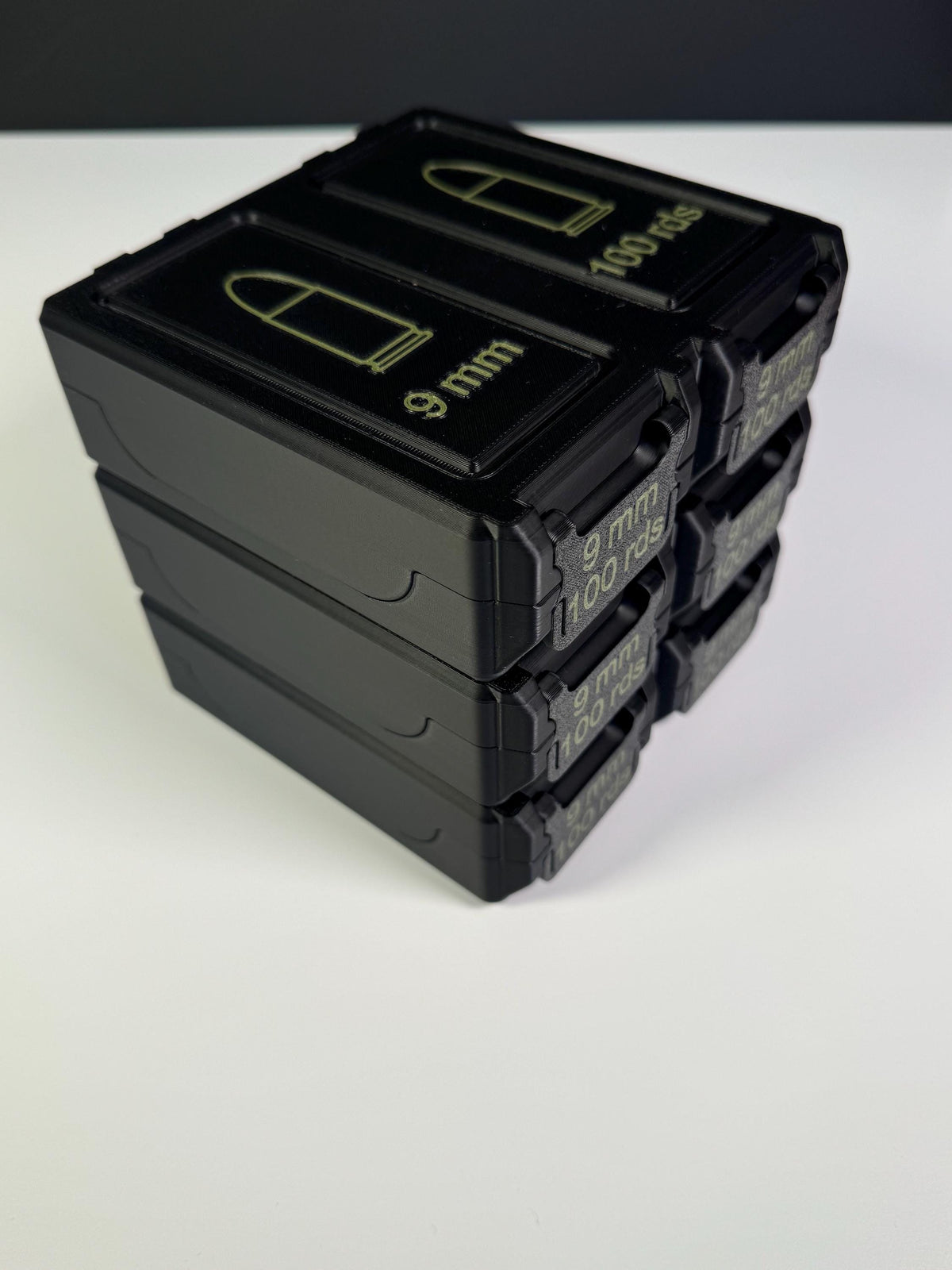9mm ammo box, 100 round Snaplock case - photo 5