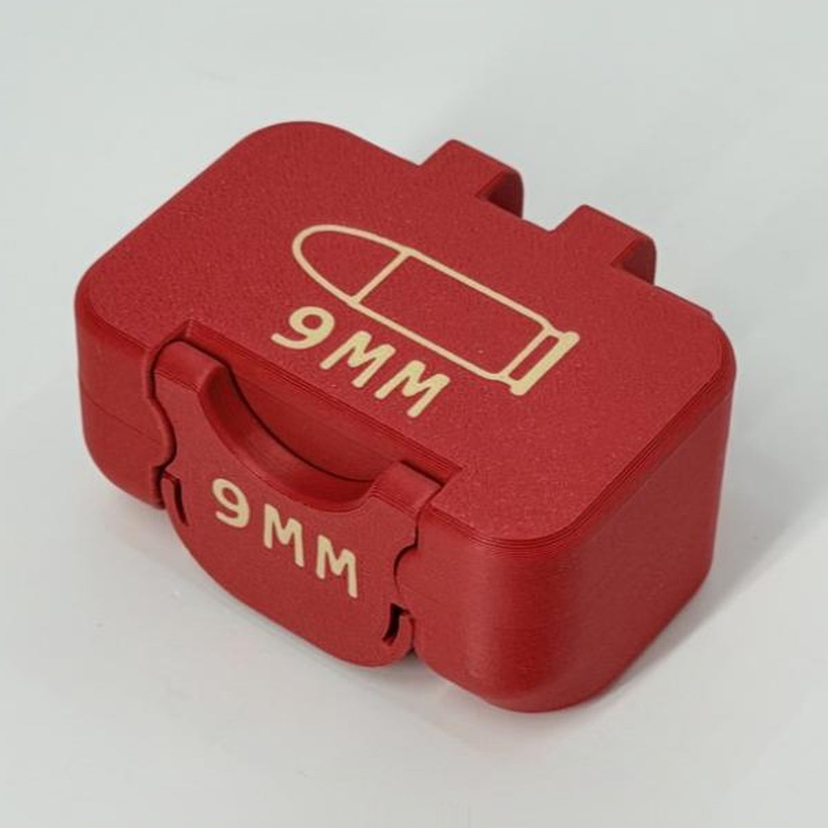 9mm ammo box, 10 round BoxLoc case