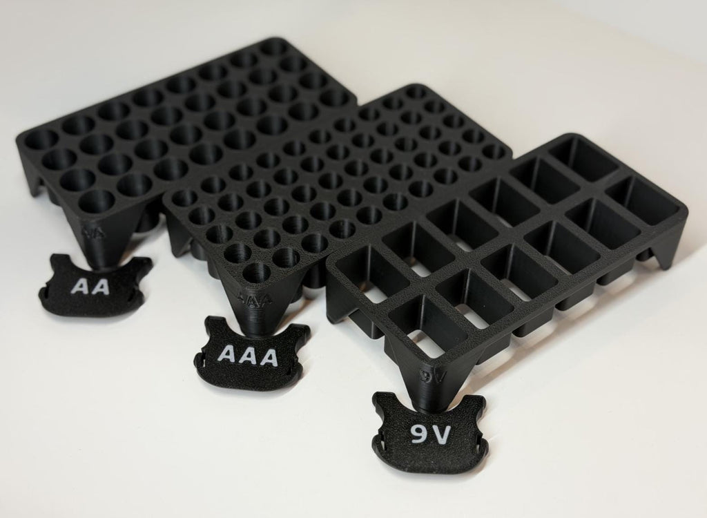 AA AAA 9V battery storage box, BoxLoc case - photo 4
