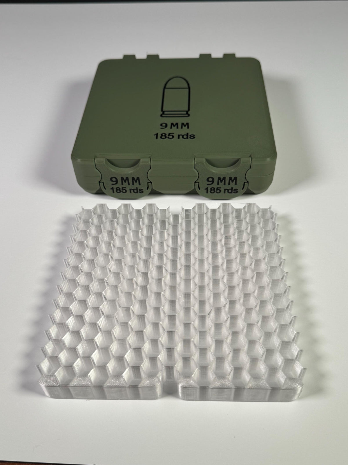 This insert is PETG translucent and was a custom order.