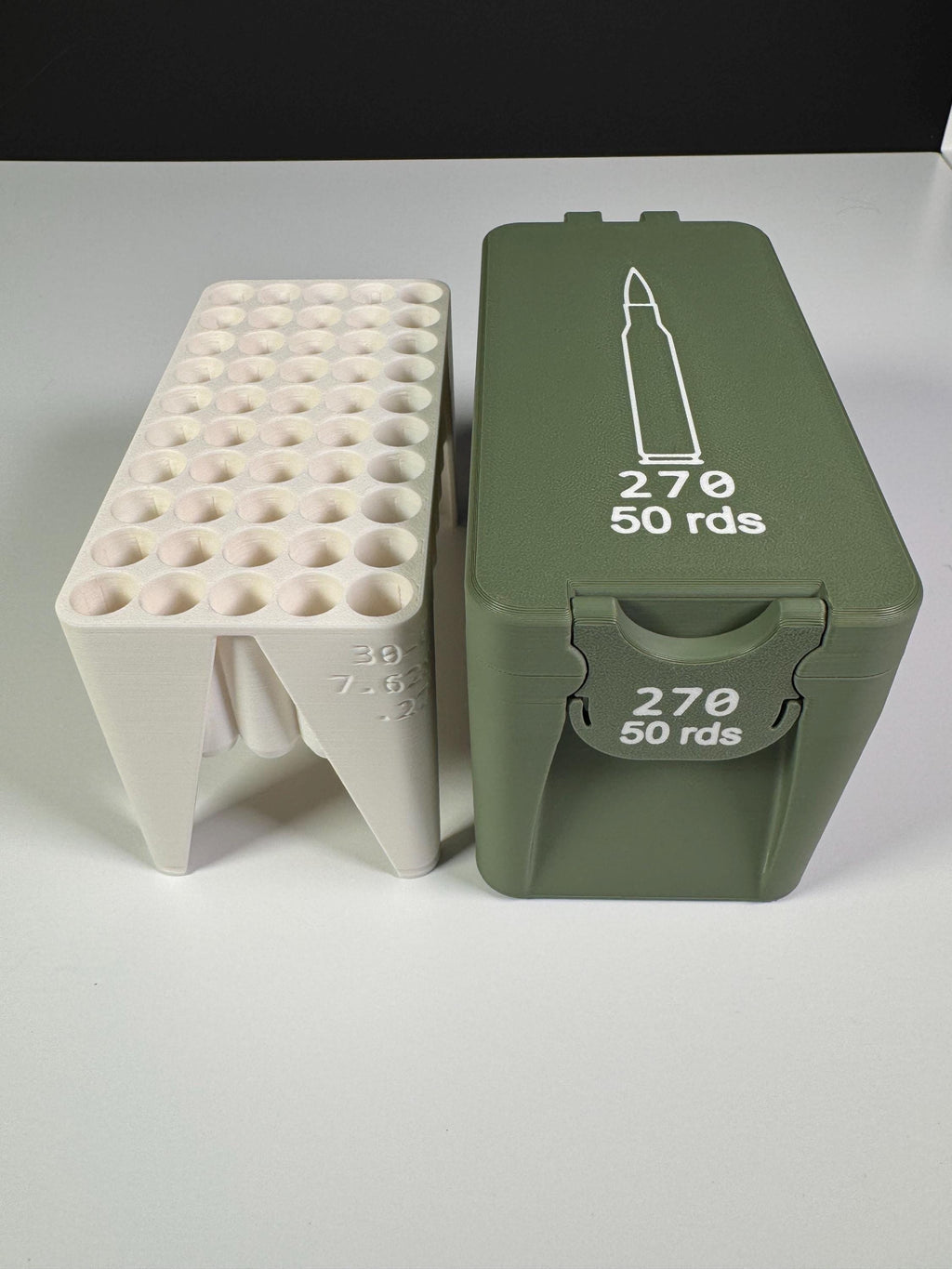 270 Winchester ammo box, 50 round BoxLoc case - photo 4