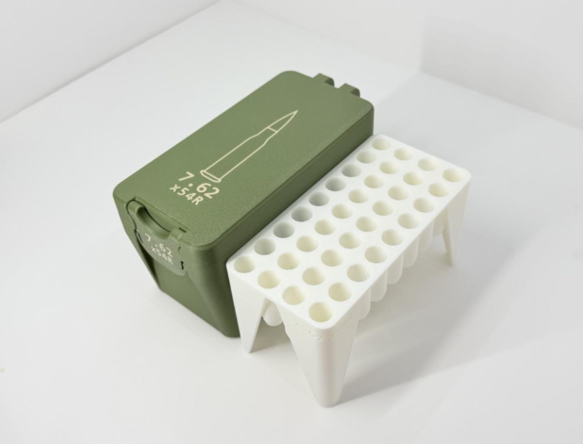 7.62x54R ammo box, 36 round BoxLoc case - photo 2