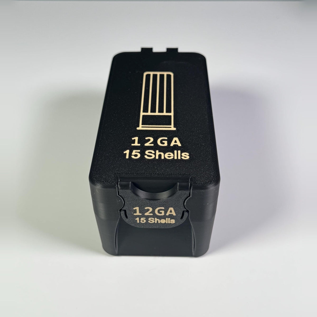 12/16/20 Gauge shotgun shell box, 15 shell BoxLoc case
