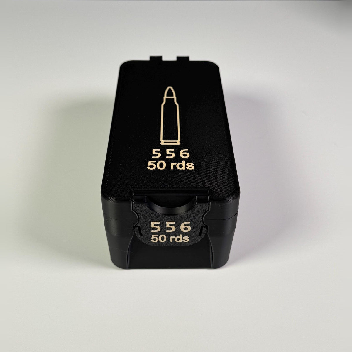 5.56/.223 ammo box, 50 round BoxLoc case