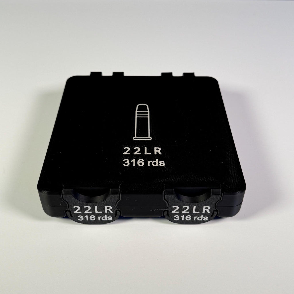 22 LR ammo box, 316 round BoxLoc case