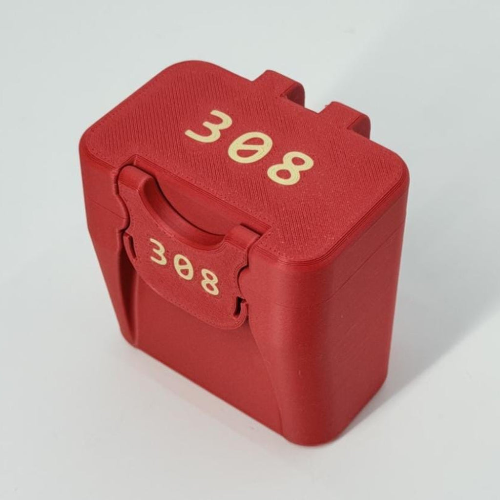 308/7.62x51/243 ammo box, 10 round BoxLoc case
