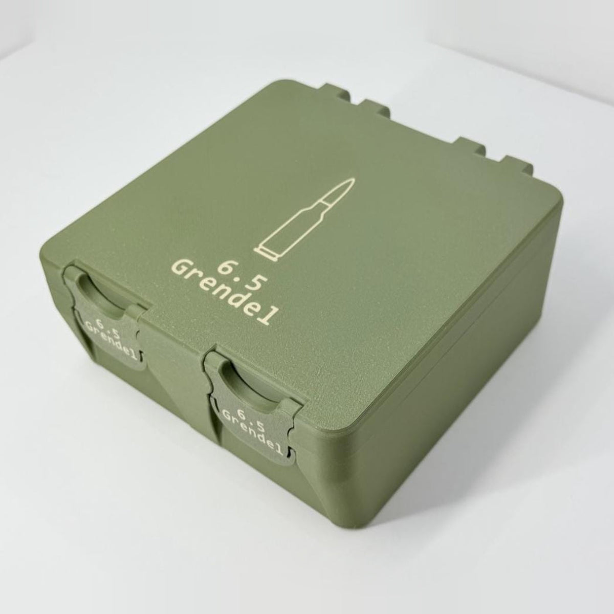 6.5 Grendel ammo box, 100 round BoxLoc case