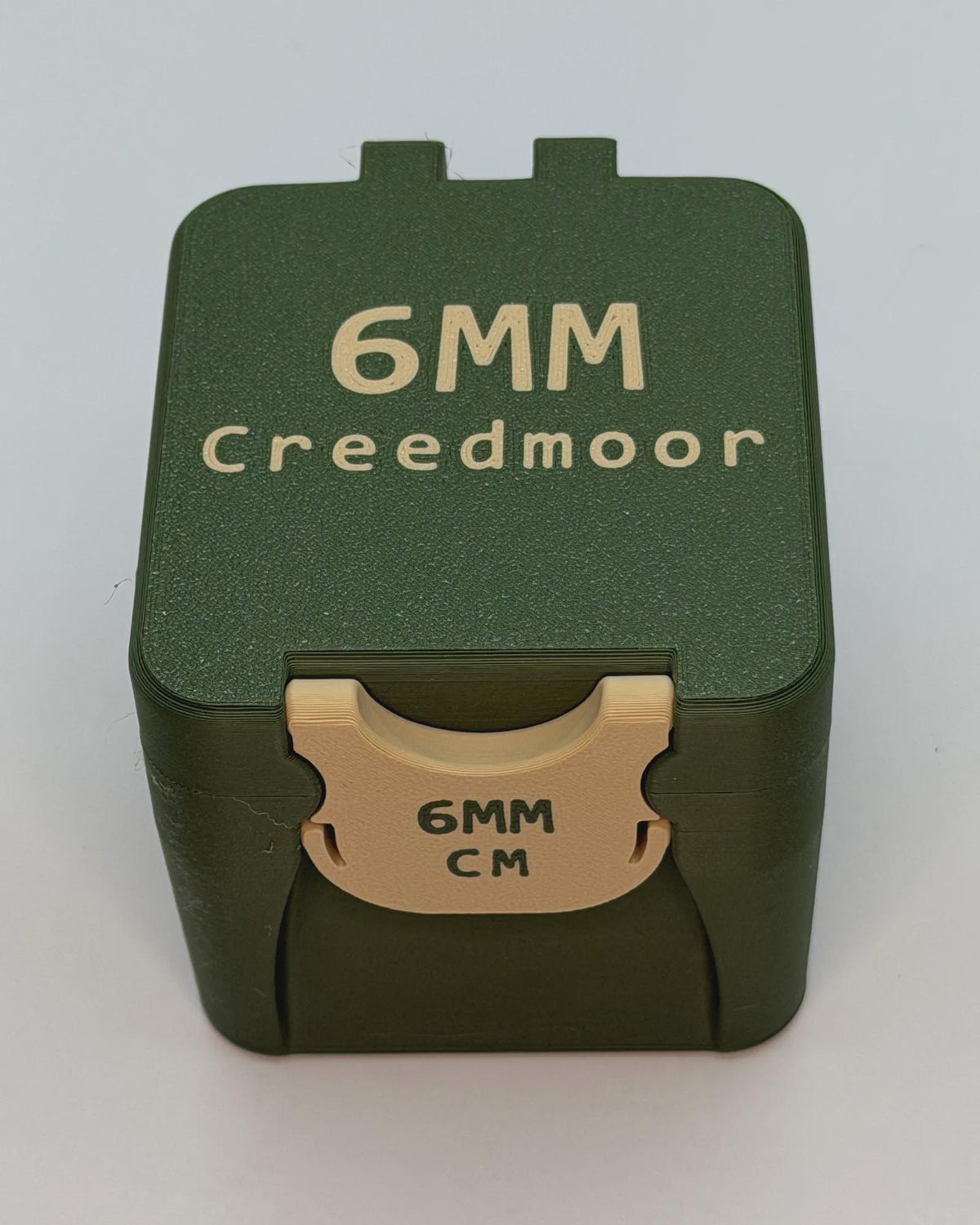 6mm Creedmoor ammo box, 25 round BoxLoc case - photo 2