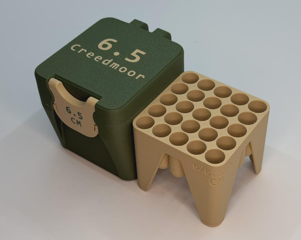 6.5 Creedmoor ammo box, 25 round BoxLoc case - photo 3