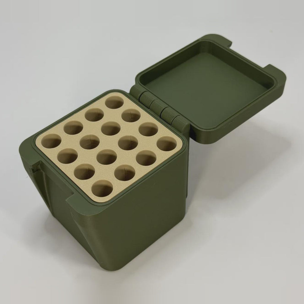 7.62x54R ammo box, 16 round BoxLoc case