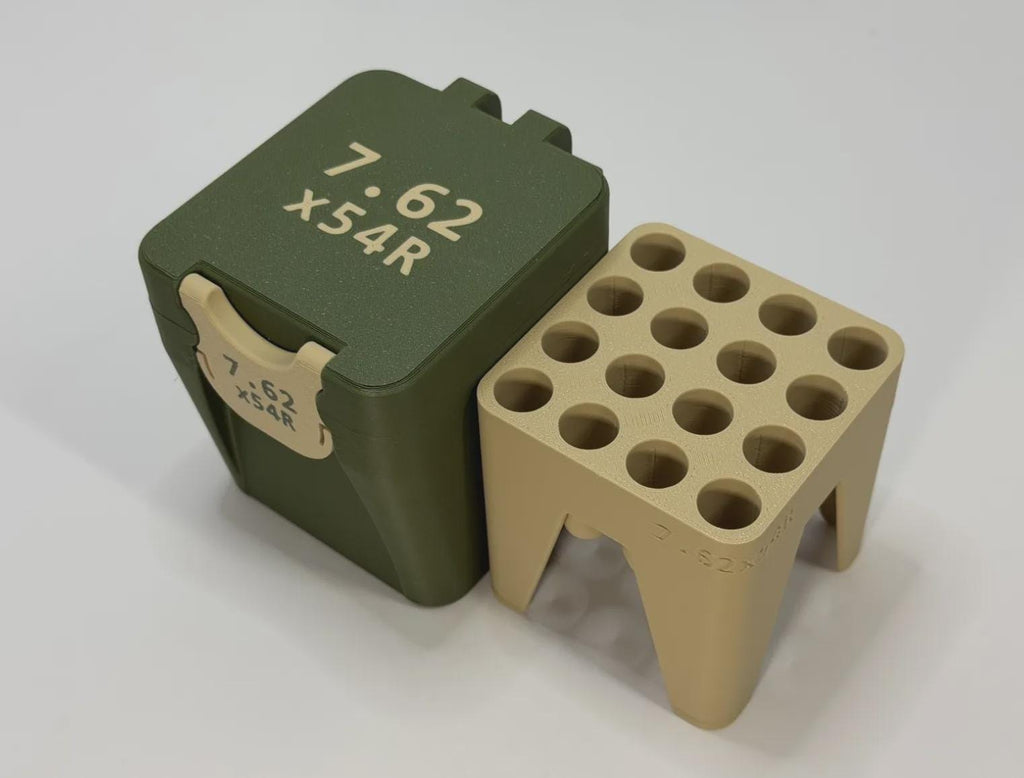7.62x54R ammo box, 16 round BoxLoc case - photo 4