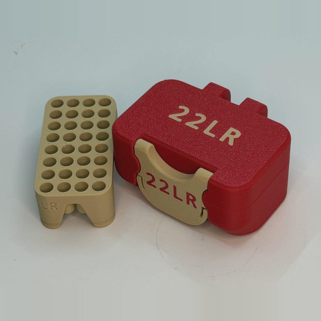 22 LR ammo box, 32 round BoxLoc case
