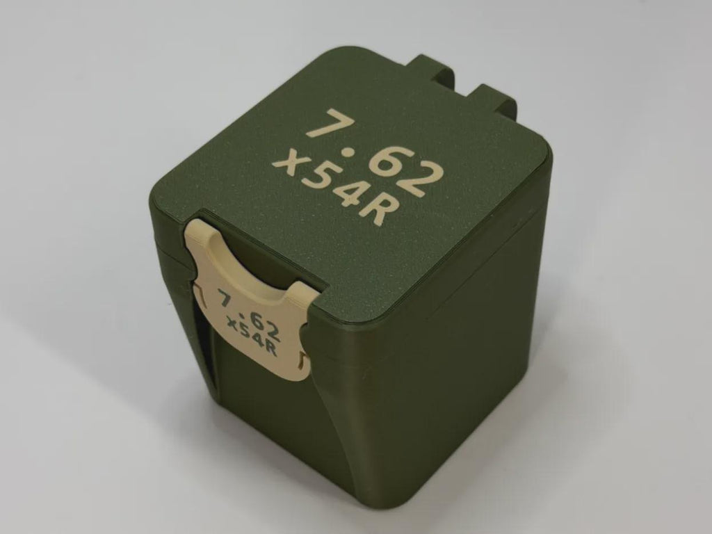 7.62x54R ammo box, 16 round BoxLoc case - photo 2