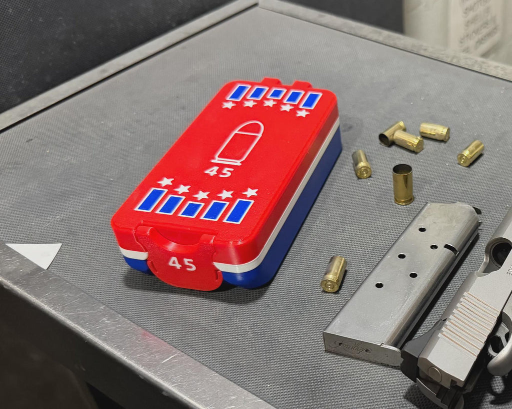 9mm or 45 ammo box, 50 round BoxLoc case - photo 9