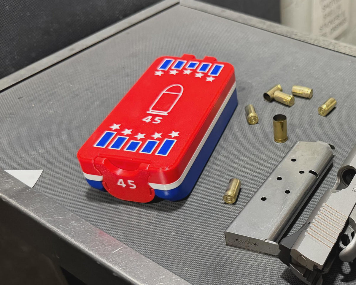 9mm or 45 ammo box, 50 round BoxLoc case - photo 9